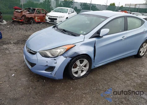 2011 Hyundai Elantra Gls Pzev from USA, damaged, VIN KMHDH4AE1BU147219